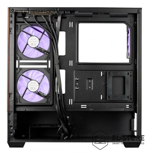 Cooler Master Cooler Master Elite 690 Wood Midi Tower Czarny