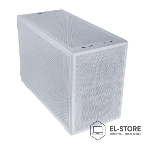 LIAN LI Lian Li B4-mATX Mesh Mini Tower Biały