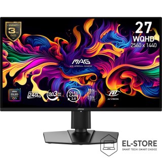 MSI MSI Monitor 26.5" MAG 274QP QD-OLED X24 WQHD 240Hz
