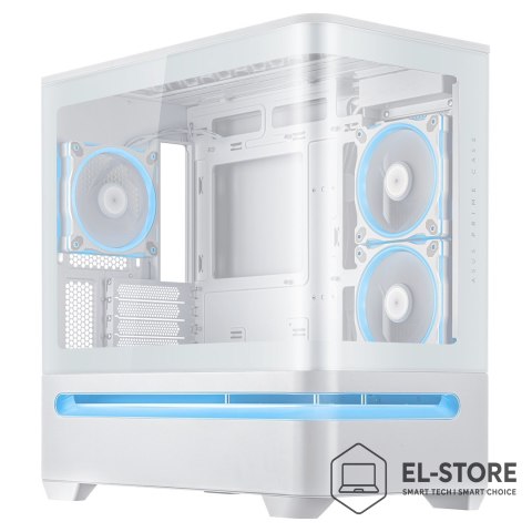 ASUS ASUS PRIME AP202 ARGB Mini Tower Biały