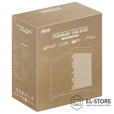 ASUS Obudowa Asus PRIME AP303 TG BLACK