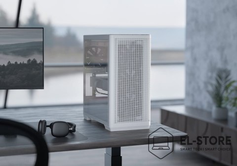 Aerocool Obudowa AeroCool APNX C1-R-WT-v1 Midi Tower Biały