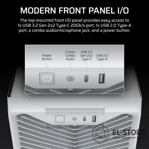 Corsair Obudowa Corsair 3200D RS ARGB Mid-Tower White