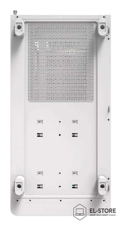 Montech Drewniana obudowa PC Montech XR, Midi-Tower, ATX, ARGB, Szkło hartowane - biała
