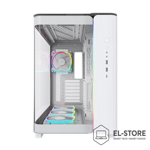 Montech Montech KING 95 PRO Midi-Tower, Szkło Hartowane, ARGB - biały