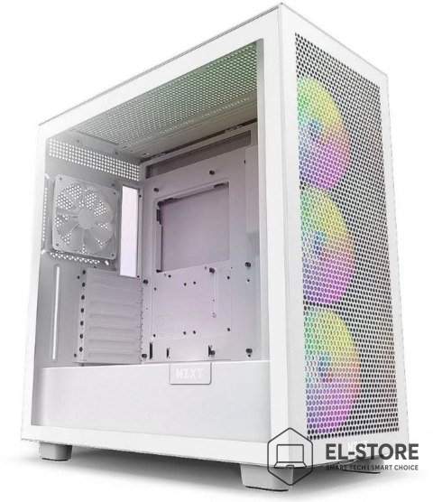 NZXT NZXT OBUDOWA H7 FLOW RGB MIDI TOWER Z OKNEM BIAŁA (2024)