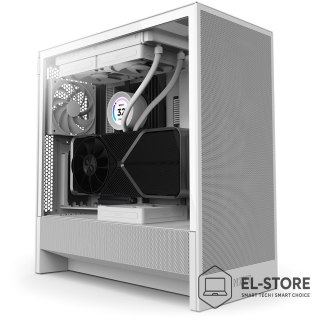 NZXT Obudowa NZXT H5 Flow Midi Tower Biały