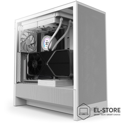 NZXT Obudowa NZXT H5 Flow Midi Tower Biały