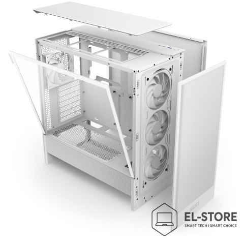 NZXT Obudowa NZXT H5 Flow Midi Tower Biały