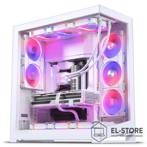 Phanteks Obudowa PC PHANTEKS NV-Series NV9 MK2, Big Tower, EATX, DRGB, Szkło Hartowane - biała