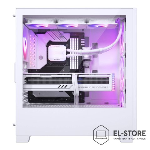 Phanteks Phanteks XT Pro Ultra Szkło Hartowane Szyby, D-RGB - białe