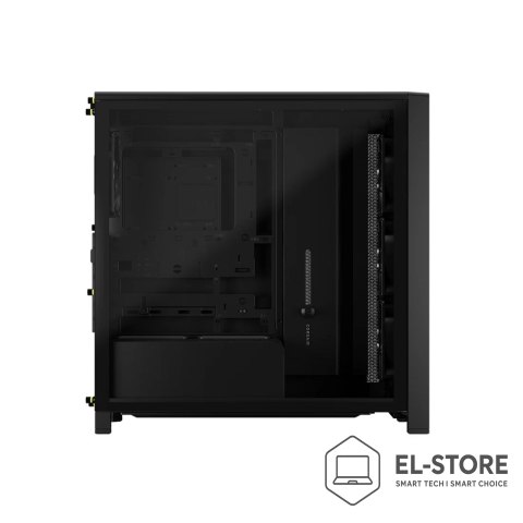 Corsair Corsair FRAME 4000D WOOD RS Midi Tower Czarny, Drewno