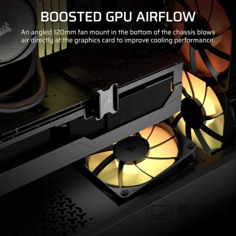 Corsair Obudowa Corsair 3200D RS ARGB Mid-Tower Smoked