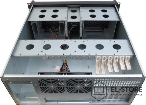 Inter-Tech Inter-Tech 4U-4098-S Stojak Czarny