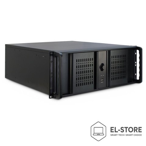 Inter-Tech Inter-Tech 4U-4098-S Stojak Czarny