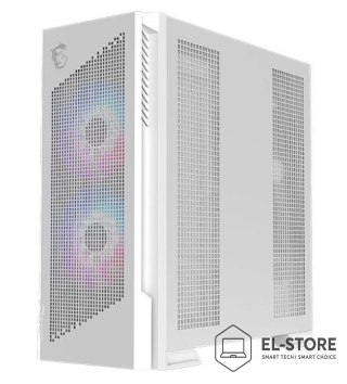 MSI MSI MPG VELOX 300R AIRFLOW PZ Midi Tower Biały