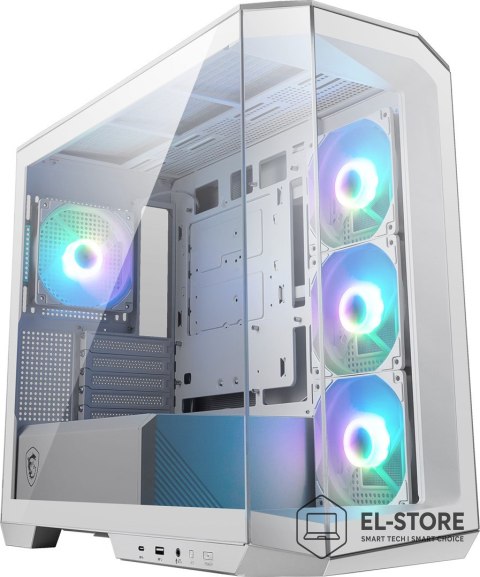 MSI Obudowa MSI MAG PANO M100R PZ WHITE