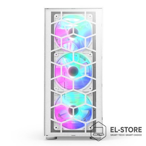 Montech Obudowa komputerowa Montech X3 TG RGB biała