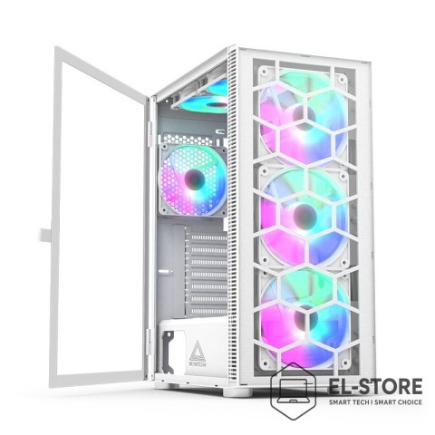 Montech Obudowa komputerowa Montech X3 TG RGB biała