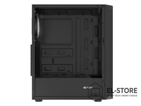NATEC OBUDOWA FURY SHOBO SH4 RGB MIDI TOWER Z OKNEM CZARNA