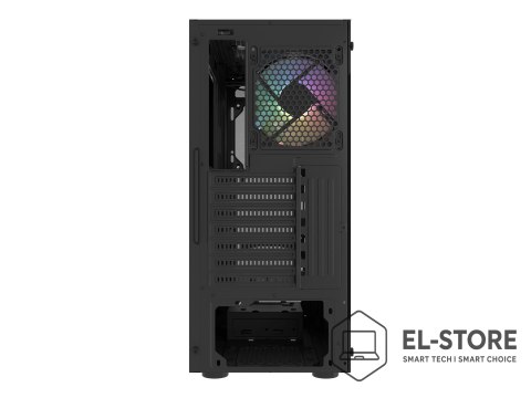 NATEC OBUDOWA FURY SHOBO SH4 RGB MIDI TOWER Z OKNEM CZARNA