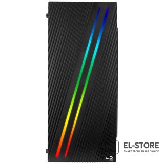 Aerocool Obudowa Aerocool PGS STREAK A AEROPGSSTREAK-A-BKRG (ATX, Micro ATX, Mini ITX; kolor czarny)
