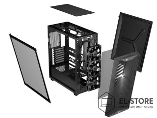 Corsair Obudowa Corsair 3200D RS Mid-Tower Smoked