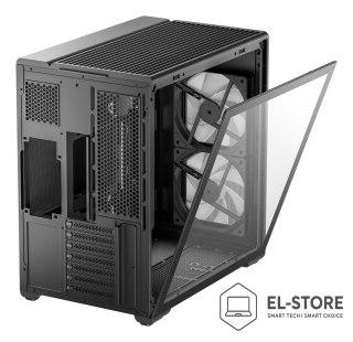 DEEPCOOL DeepCool CG590 MESH 2F Midi Tower Czarny