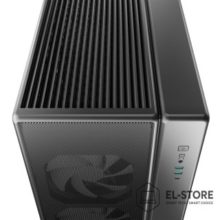 DEEPCOOL DeepCool CG590 MESH 2F Midi Tower Czarny