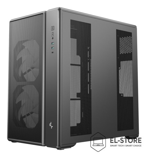DEEPCOOL DeepCool CG590 MESH 2F Midi Tower Czarny