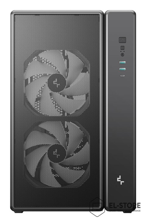 DEEPCOOL DeepCool CG590 MESH 2F Midi Tower Czarny