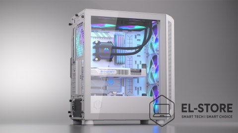 ENDORFY ENDORFY ARX 500 ARGB White Midi Tower Biały