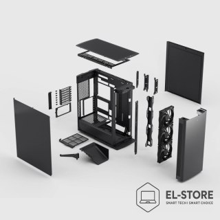 FRACTAL DESIGN Fractal Design Define One Dark Solid Midi Tower Czarny