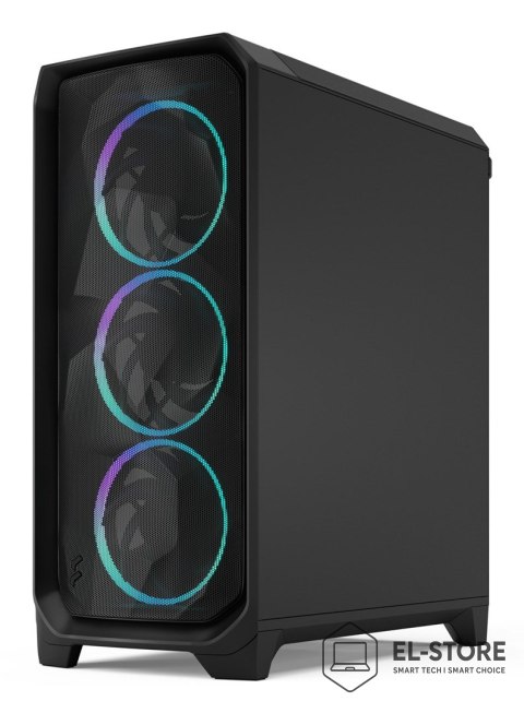 FRACTAL DESIGN Fractal Meshify 3 Black RGB TG Midi Tower Gaming Gehäuse schwarz