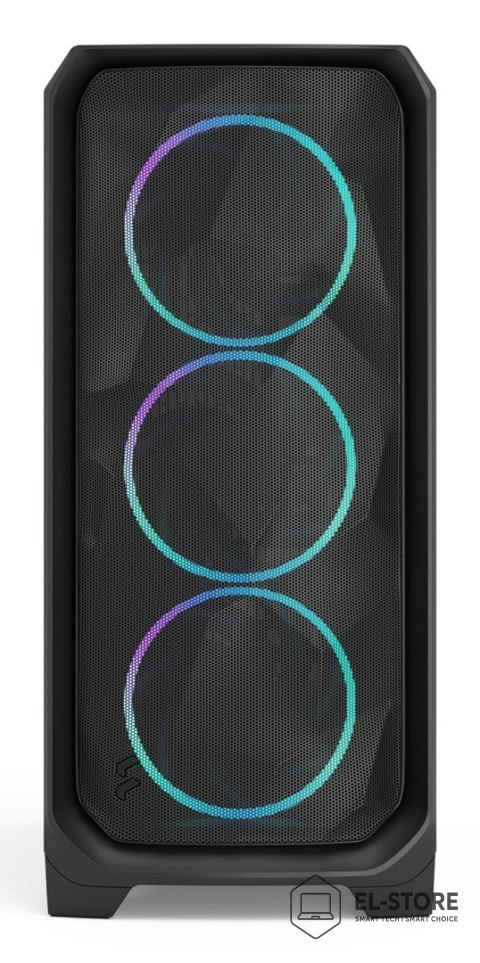 FRACTAL DESIGN Fractal Meshify 3 Black RGB TG Midi Tower Gaming Gehäuse schwarz
