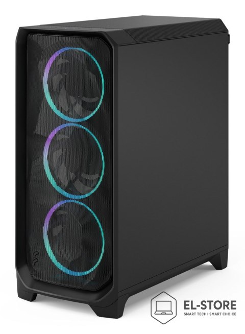 FRACTAL DESIGN Fractal Meshify 3 Black RGB TG Midi Tower Gaming Gehäuse schwarz