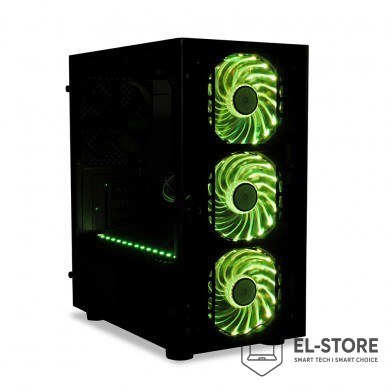 IBOX Obudowa IBOX MINI TOWER PASSION V4 GAMING OPV4 (Micro ATX; kolor czarny)