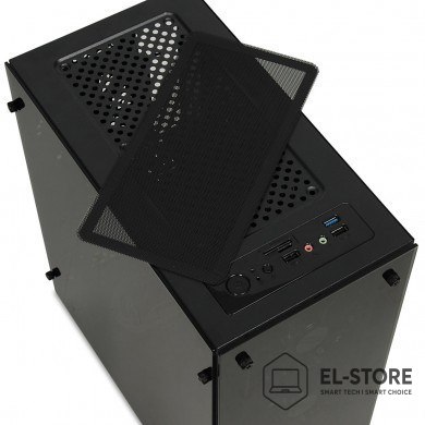 IBOX Obudowa IBOX MINI TOWER PASSION V4 GAMING OPV4 (Micro ATX; kolor czarny)