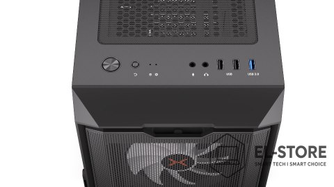 KRUX KRUX Orona Midi Tower Czarny