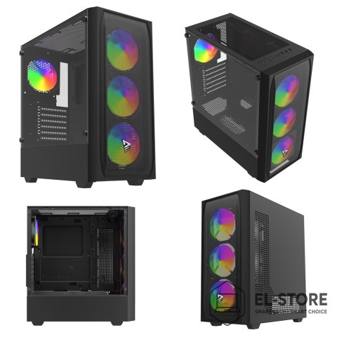 SAVIO SAVIO OBUDOWA KOMPUTEROWA NOCTIS FLOW RGB