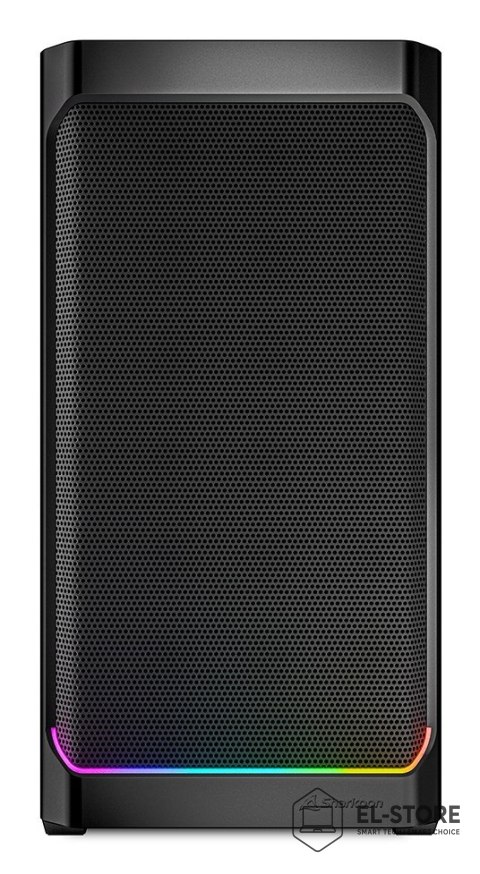 Sharkoon Sharkoon MK4 RGB Strip Micro Tower Czarny