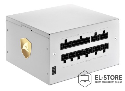 Sharkoon Zasilacz Sharkoon Rebel P20 ATX 1000W Modułowy Biały