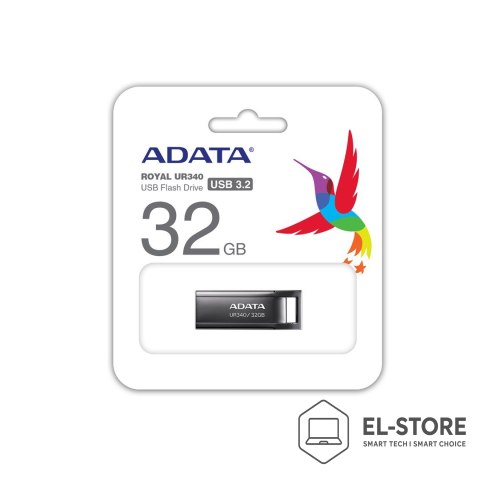 ADATA ADATA FLASHDRIVE UR340 32GB USB 3.2 BLACK