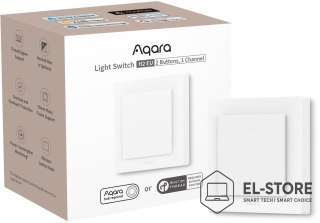 Aqara Przełącznik Aqara Light Switch H2 EU | 2 przyciski, 1 kanał, offline