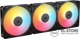 Corsair Corsair RS120-R ARGB Obudowa komputera Wentylator 12 cm Czarny 3 szt.
