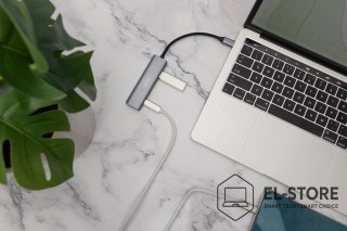 DIGITUS Digitus Koncentrator USB-C 4-portowy, 2 x USB A i 2 x USB-C