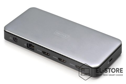 DIGITUS Digitus Stacja dokująca USB-C, 11 portów