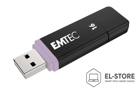 EMTEC Emtec K100 pamięć USB 16 GB USB Typu-A 2.0 Czarny, Wielobarwny