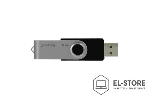 GoodRam Pendrive GoodRam Twister UTS2-0080K0R11 (8GB; USB 2.0; kolor czarny)