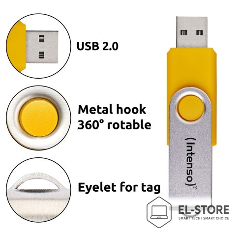 INTENSO Intenso USB Flash Drive Office Line 3543595 3.2 5St. Multipack - 64 GB pamięć USB USB Typu-A 3.2 Gen 1 (3.1 Gen 1) Wielobarwny